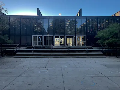 IIT Campus. Mies had a heavy hand in the design and programming of the campus under his leadership.