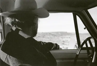 Donald Judd. Photo 1977.