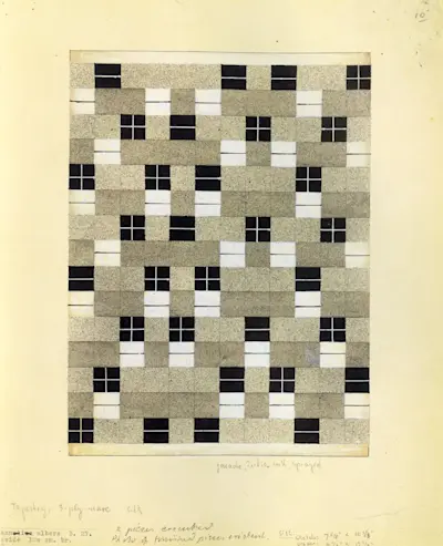 Anni Albers, Design for wallhanging, 1927