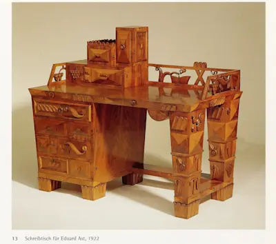 Image courtesy of Peter Noever, Dagobert Peche und die Wiener Werkstatte, Hatje, 1998.
