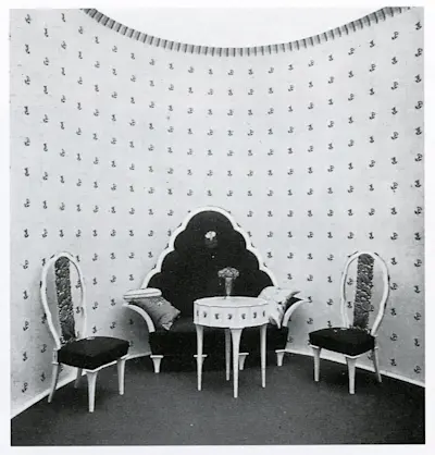 Image courtesy of Peter Noever, Dagobert Peche und die Wiener Werkstatte, Hatje, 1998.