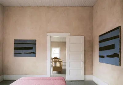 Permanent installation, left to right: untitled, 1956; untitled, 1956. Photo 2018.