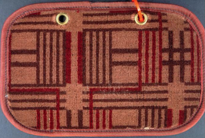 Moquette sample ‘Belsize’, Enid Marx, 1935
