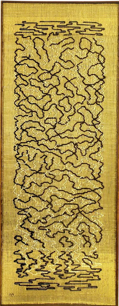 Anni Albers, Epitaph, 1968