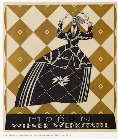Image courtesy of Peter Noever, Dagobert Peche und die Wiener Werkstatte, Hatje, 1998.