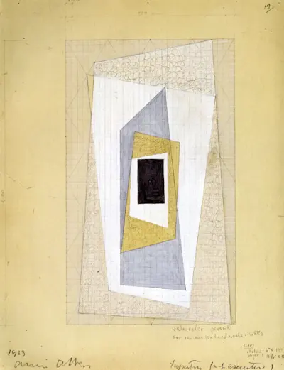 Anni Albers, Design for tapestry, 1933