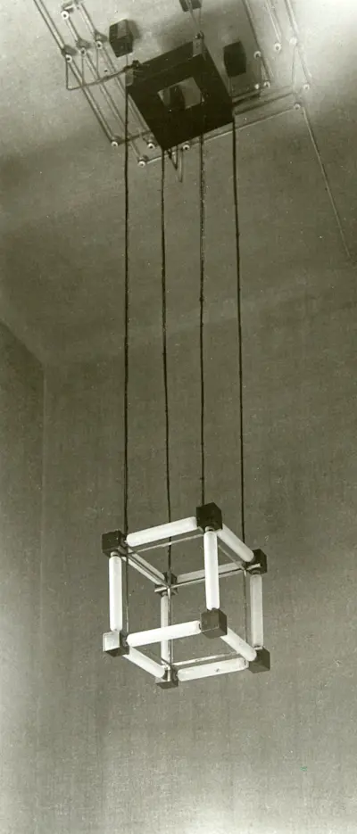 Josef Albers, Lighting fixture, 1923-24
