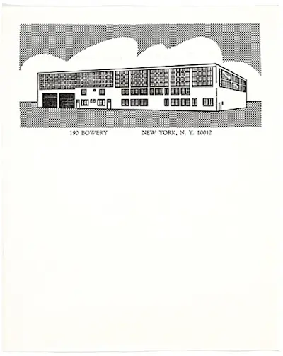 Roy Lichtenstein Stationery