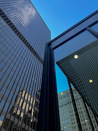 Abstractions of the Federal Center.