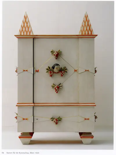Image courtesy of Peter Noever, Dagobert Peche und die Wiener Werkstatte, Hatje, 1998.