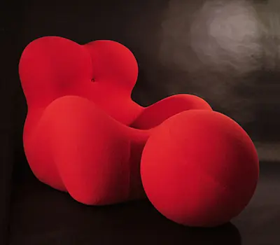 Up, 1969, Expanded polyurethane foam, synthetic jersey, self-inflating integral