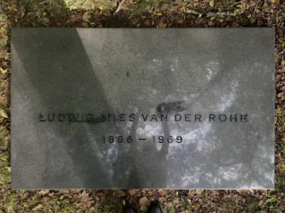 Mies van der Rohe. 1886-1969.