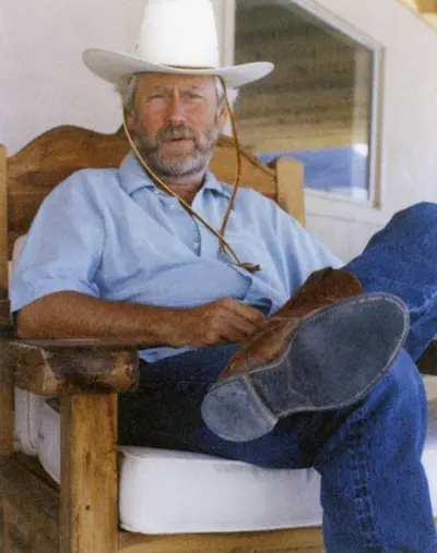 Donald Judd. Photo 1992.