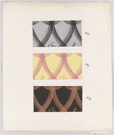 Dagobert Peche, Palatin, 1922, Metropolitan Museum Archive