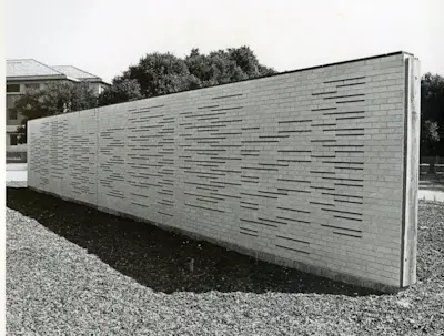 Josef Albers, Stanford Wall, 1970-80
