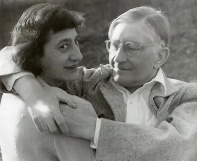 Anni and Josef Albers, Black Mountain College, May 1949