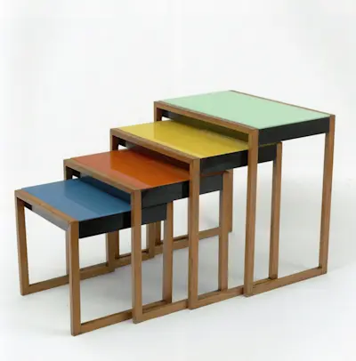 Josef Albers, Stacking Tables, c. 1927