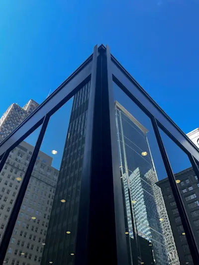 Turning a corner was a Mies speciality. He ridiculed architects who did not possess this skill.