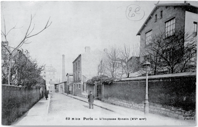 A postcard of Rosin (courtesy of Paul Kasmin Gallery)