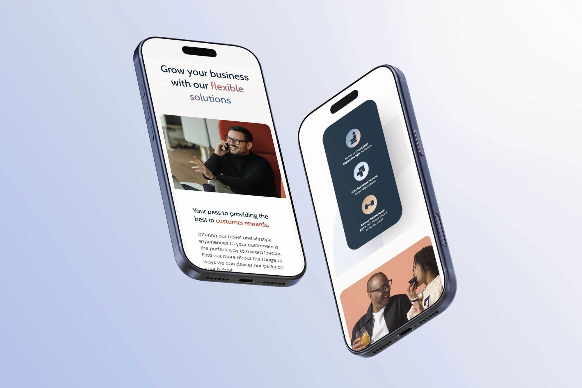 Dragonpass website on mobile phones