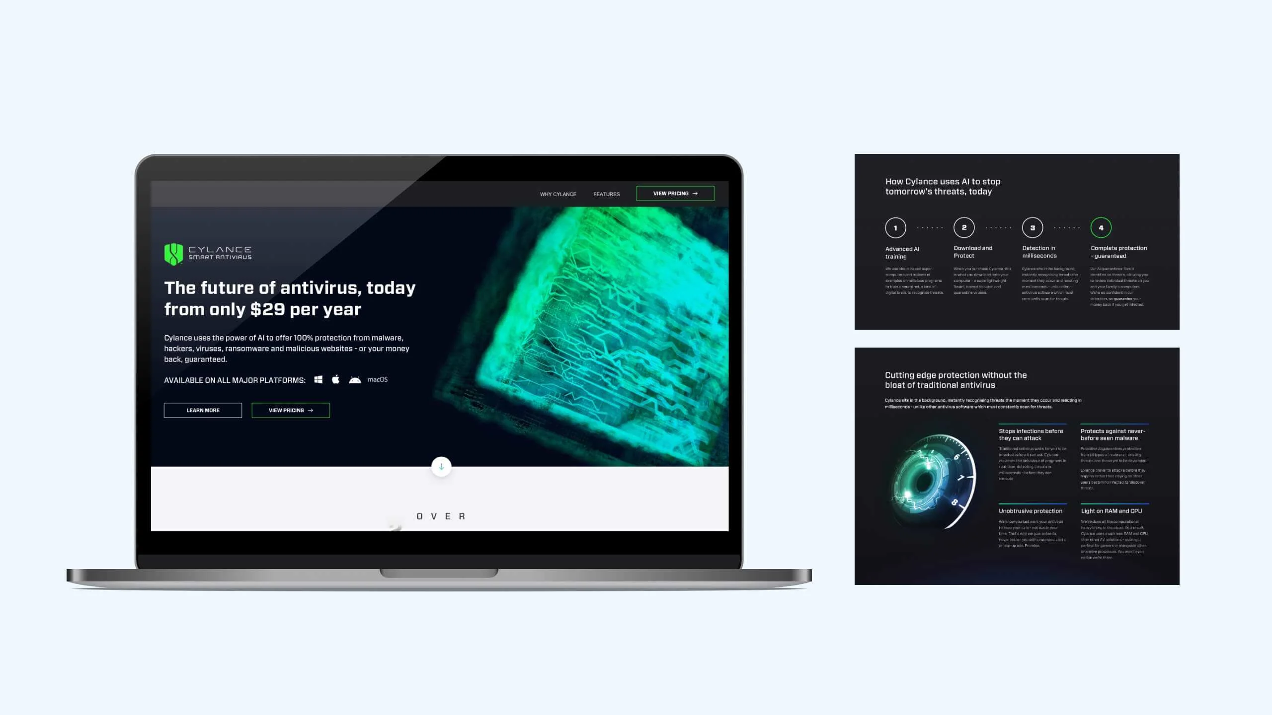 Cylance screenshot