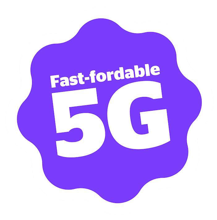 Koodo's Fast-Fordable 5G sticker