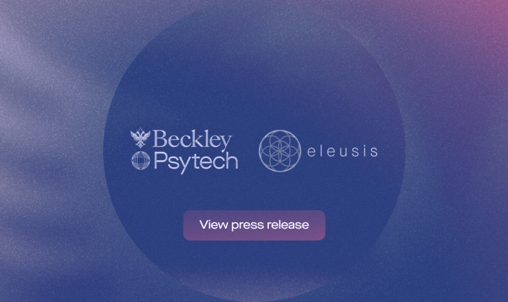 Eleusis is joining Beckley Psytech