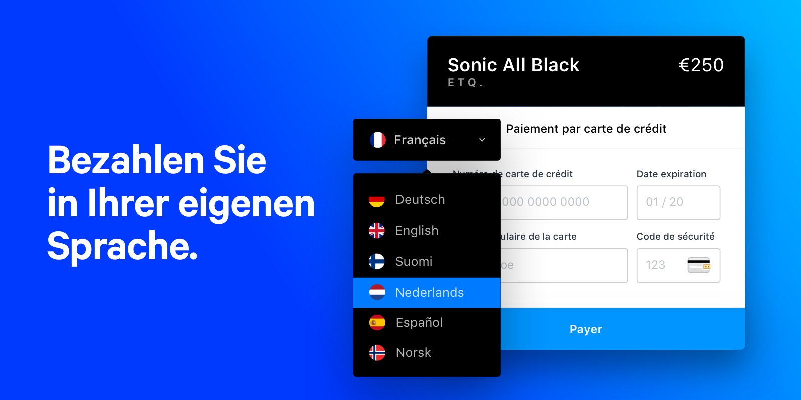 Verbessern Sie Ihren internationalen Auftritt, in dem Sie Ihren Checkout lokalisieren