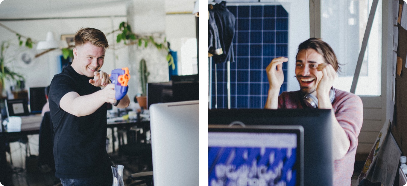 Now that a project time decreased, Coqtail also has time to combine work with play.