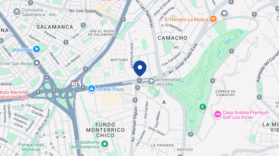 mapa la molina