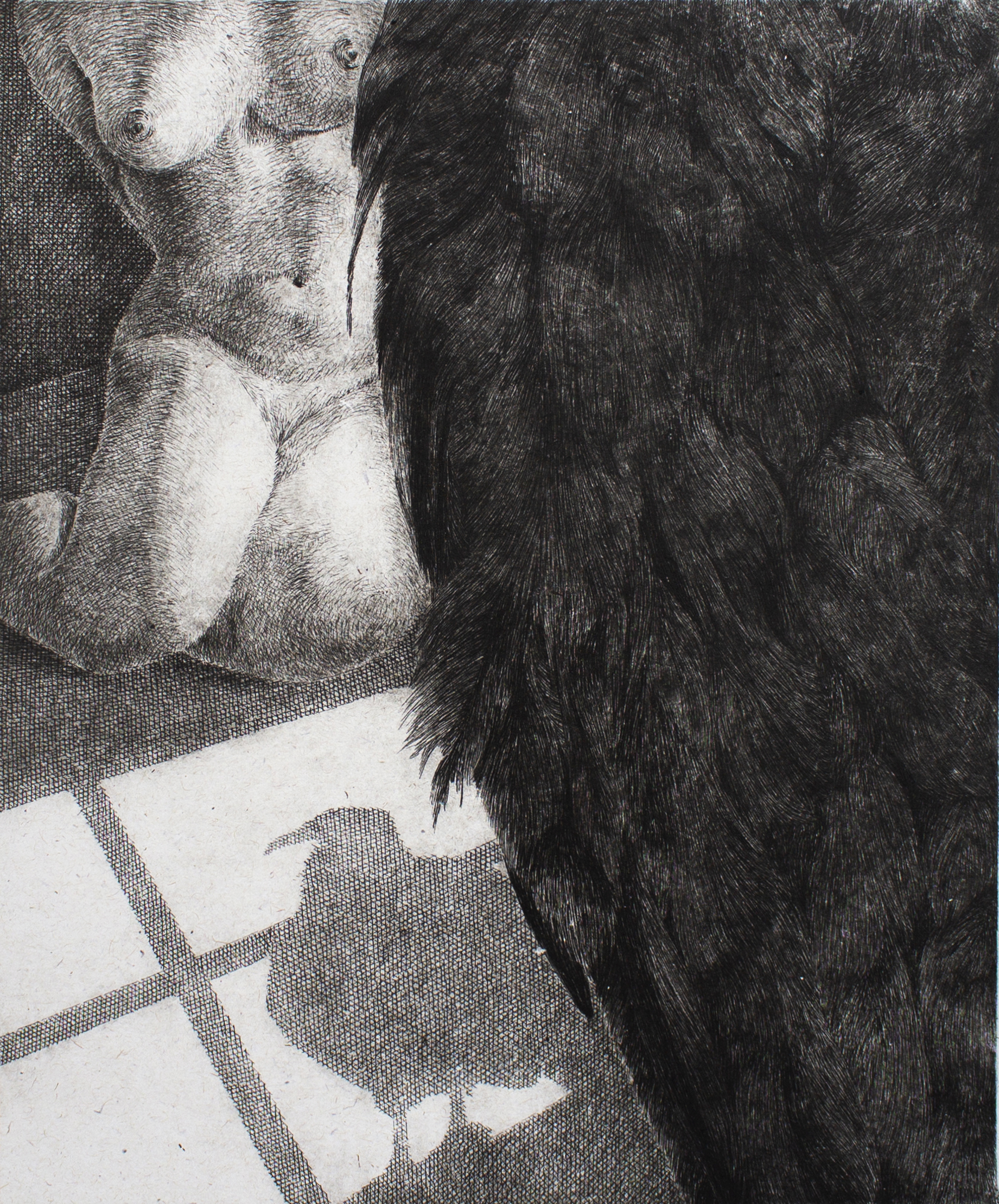 2022. Cae la noche. Punta seca. 25.8x20.8cm.jpg