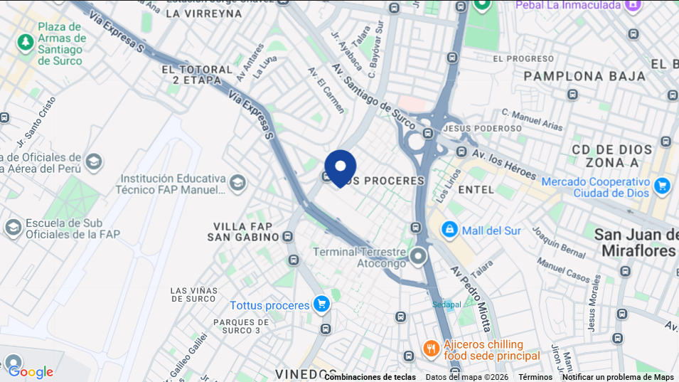 mapa surco