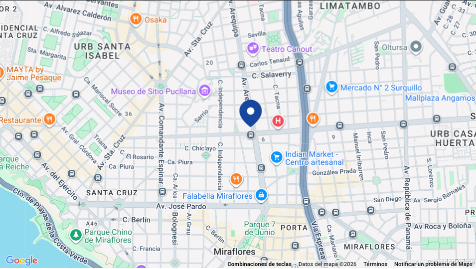 mapa miraflores