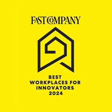 《Fast Company》雜誌「女性創新者最佳工作場所」