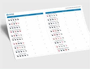 Image for - Jacks Or Better Strategy Chart