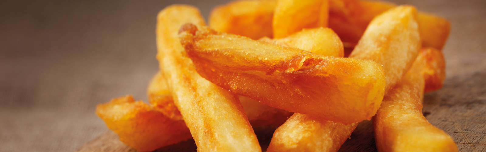 Crispy chunky potato oven chips