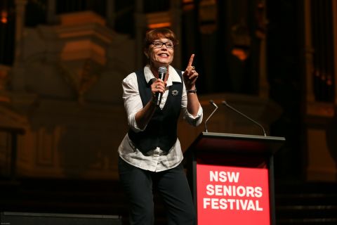 Seniors Festival Comedy Show 2016 at Sydney Town Hall