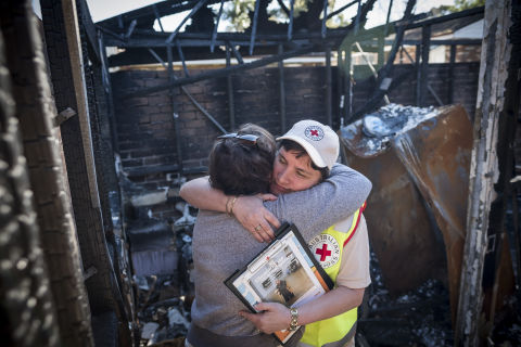 The City of Sydney is supporting the Red Cross Disaster Recovery and Relief Fund. Image: Red Cross