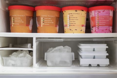 Many ice cream containers are composite items, with a cardboard exterior and plastic lining interior to seal in any liquid.