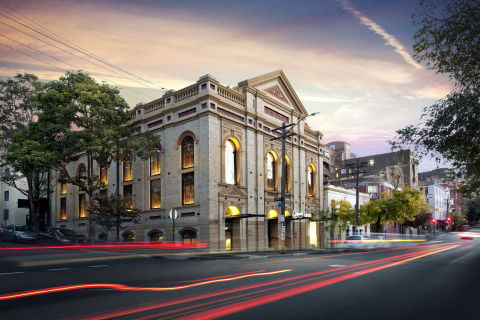 Eternity Playhouse designed by Tonkin Zulaikha Greer Architects with the City of Sydney and Darlinghurst Theatre Company. Image: Josef Nalevansky