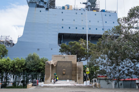 The Wives and Mothers Memorial, Woolloomooloo. Photo: Chris Southwood / City of Sydney