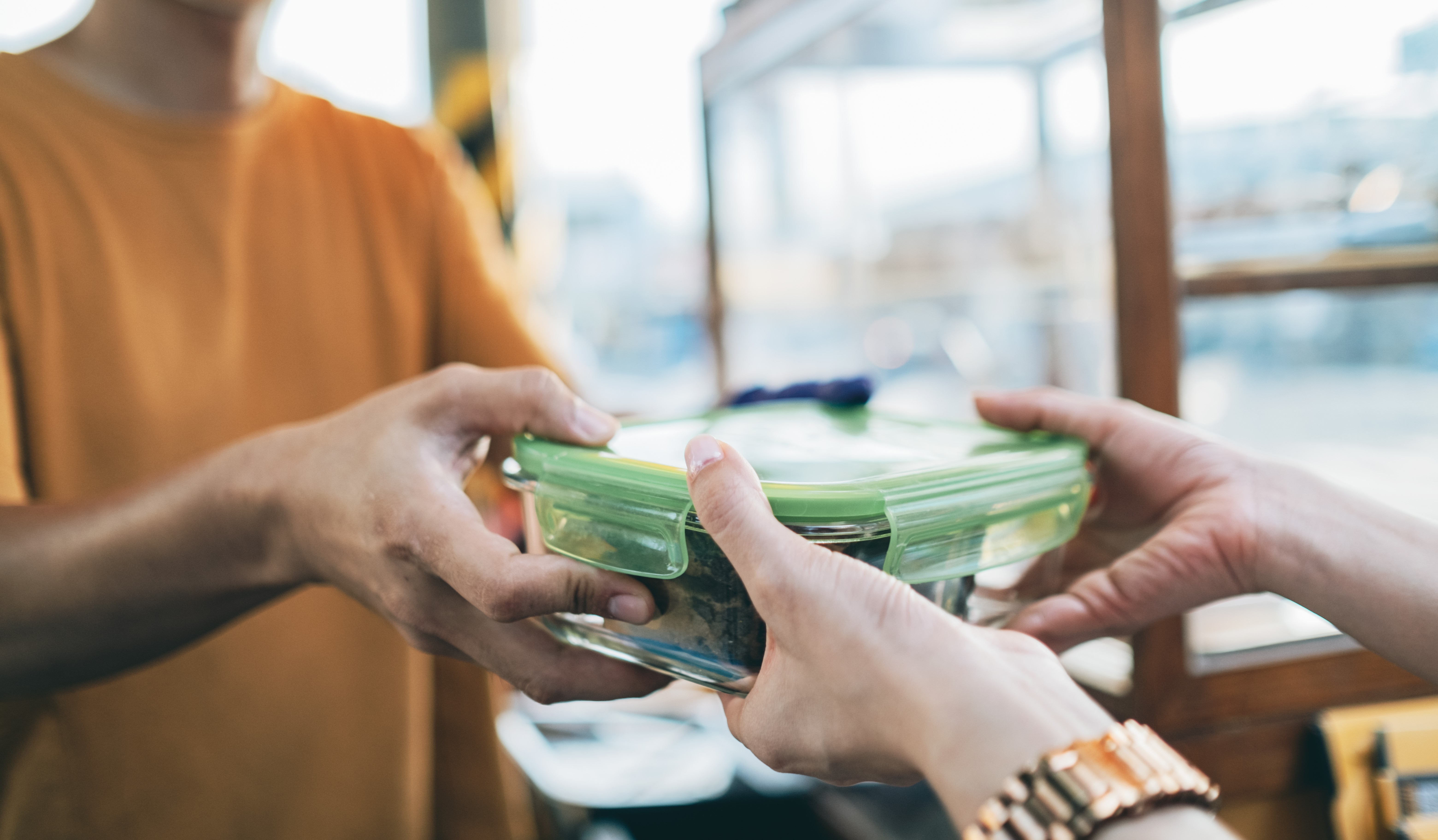 Single-use plastics can be hard to avoid when ordering takeaway food