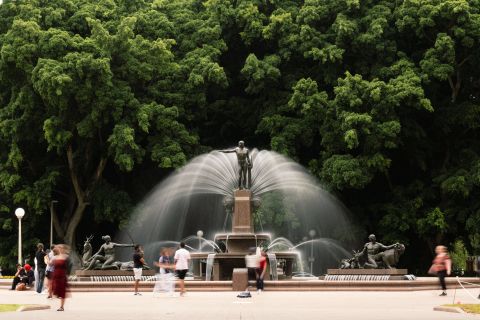 Archibald Fountain in Hyde Park