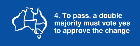 To pass, a double majority must vote yes to approve the change