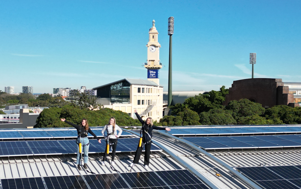Disney Studios Australia was the first operating film studio in Australia to install a solar power system. Image: Disney Studios Australia.