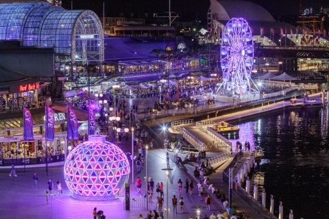 Darling Harbour at Christmas time