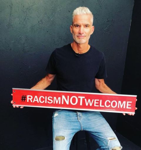 Former Socceroos captain and human rights campaigner Craig Foster leads the Racism Not Welcome campaign
