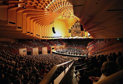 The AWO in the Concert Hall in the Sydney Opera House. Pic: Prudence Upton