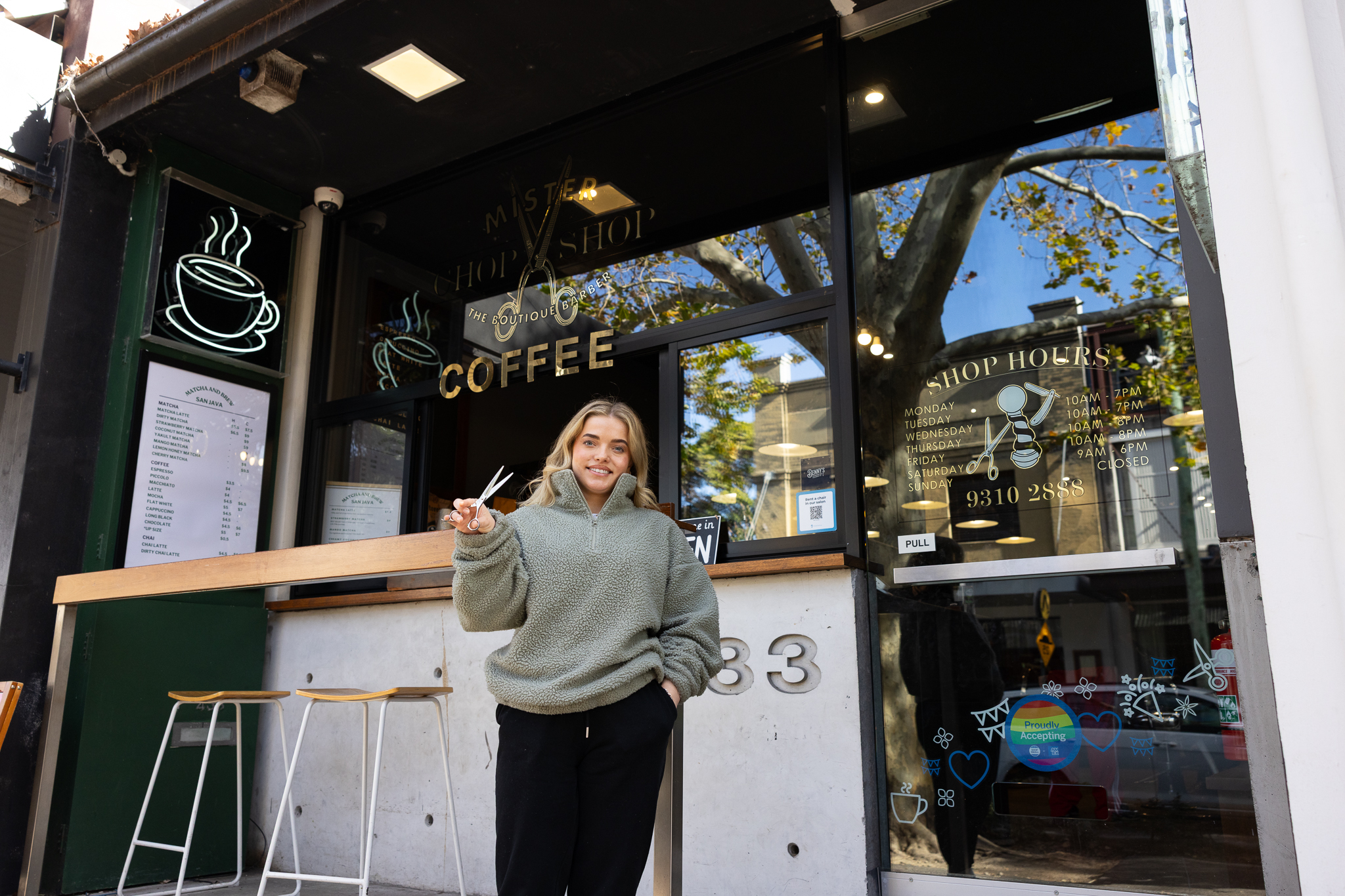 Support local businesses while we give Crown Street a facelift. Image: Abril Felman