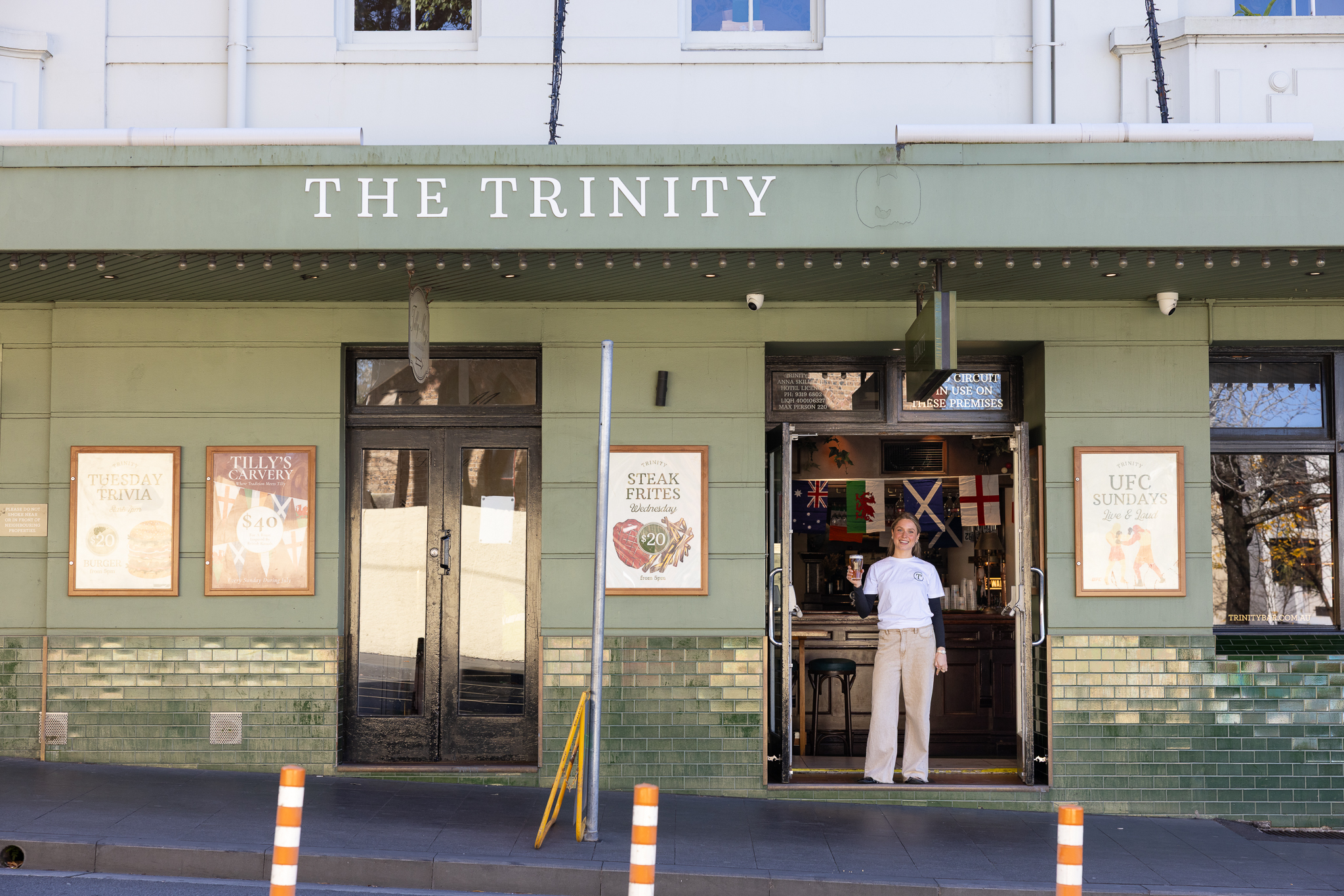 Your favourite spots to grab a drink like The Trinity are still open for business. Photo: Abril Felman